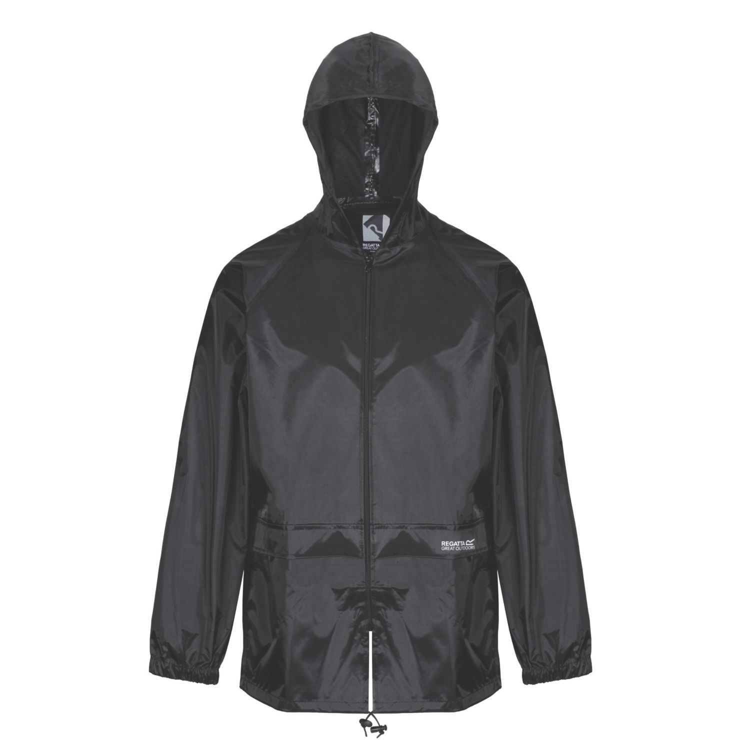 Regatta Stormbreak 100% Waterproof Jacket Black Large Size 42" Chest (483YE)