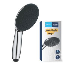Grohe Vitalio Start 110 High Pressure Hand Shower Chrome 110mm x 215mm