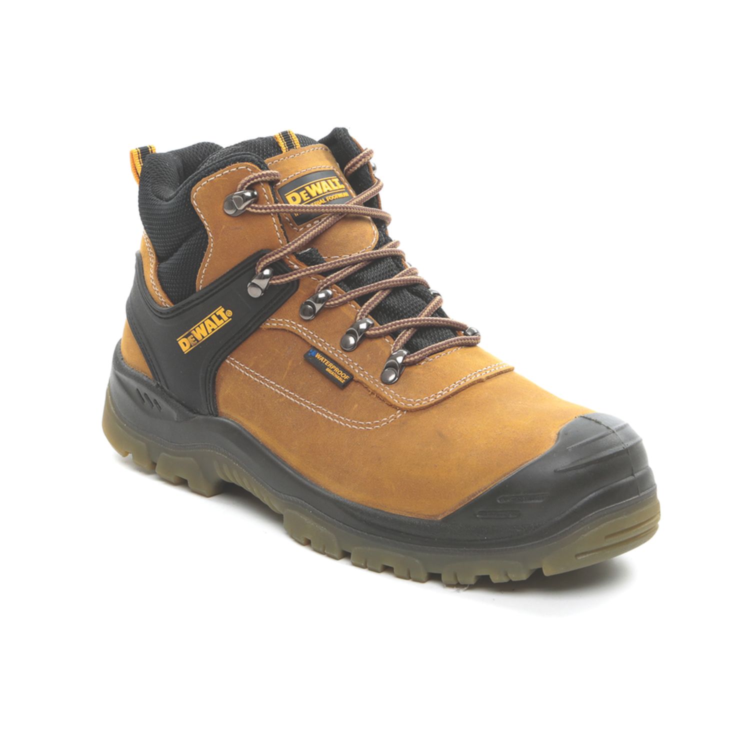 DeWalt Phoenix Size 8 Tan Waterproof Steel Toe Cap Safety Boots (4842V)