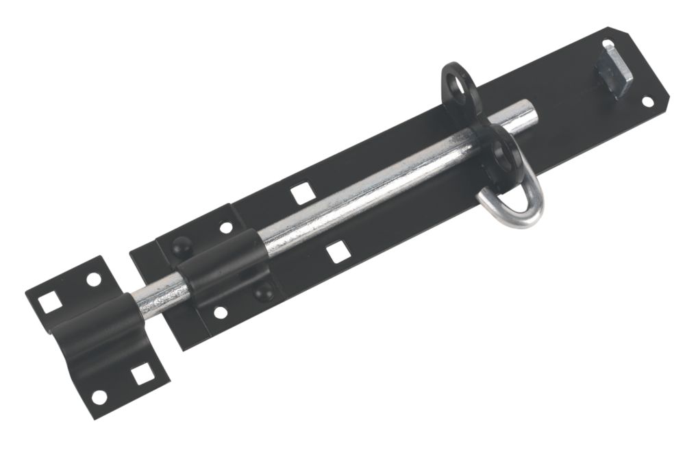 Brenton Gate Bolt Black 225mm | Pad &amp; Gate Bolts ...