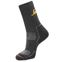 Snickers RuffWork Socks Black Size 7-10 2 Pack