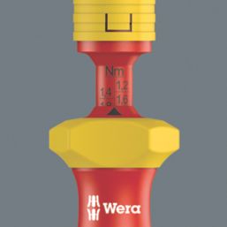 Wera Kraftform Kompakt 1/4" Hex VDE Adjustable Torque Screwdriver 1.7-3.5Nm