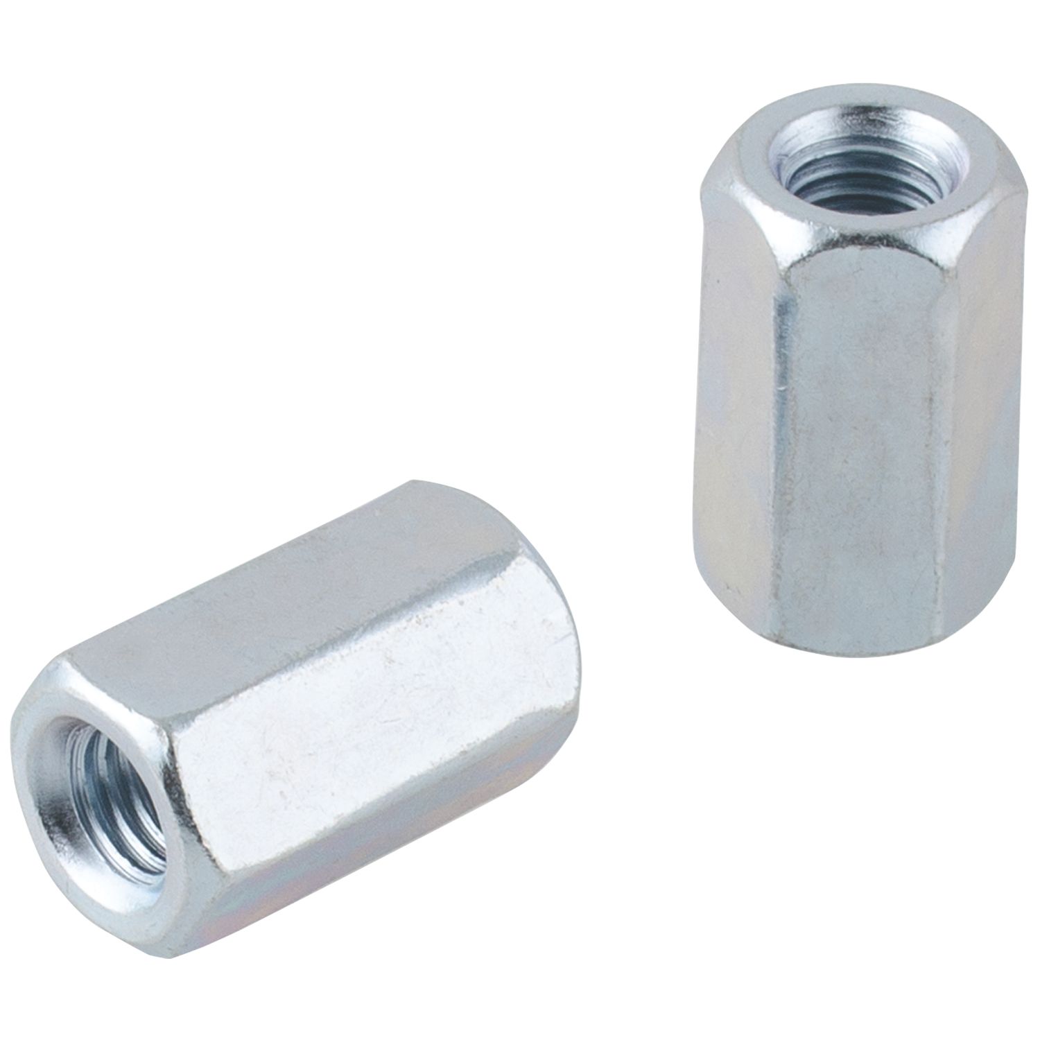 Easyfix Carbon Steel Threaded Rod Connecting Nuts M10 10 Pack (484GX)
