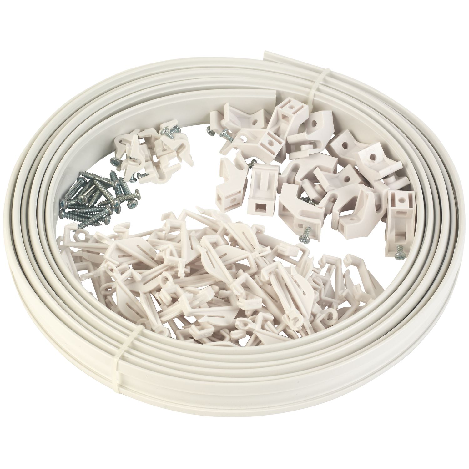 Flexible Curtain Track White 4.5m (484HP)