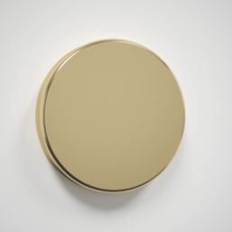 Laura Ashley  Clear with Brass Caps Kitchen Splashback 900mm x 750mm x 6mm