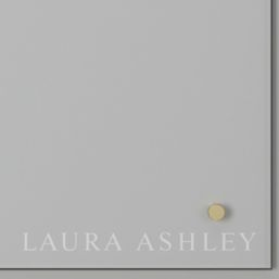 Laura Ashley  Clear with Brass Caps Kitchen Splashback 900mm x 750mm x 6mm