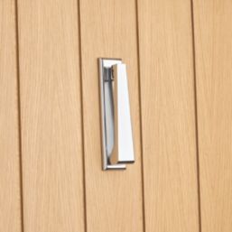Hardware Solutions Door Knocker Contemporary Polished Chrome 40mm x 165mm
