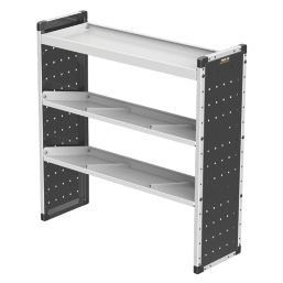 Van Guard  Universal Trade Van Racking Unit (1 Straight & 2 Angled Shelves) 1250mm x 381mm x 1279mm