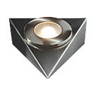 Robus Royal Triangular LED Cabinet Light Brushed Chrome 2.5W 210lm