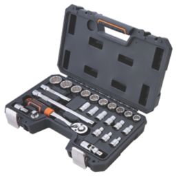 Refurb Magnusson  1/2" Drive 12-Point Socket Set 25 Pieces