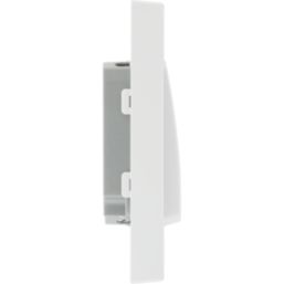 British General 900 Series 20A 16AX 2-Gang 2-Way Wide Rocker Switch  White