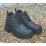 Apache Hamilton Size 3  Black Water-Resistant  Safety Boots