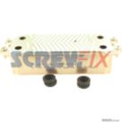 Vaillant 0020038572 19-Plate DHW Heat Exchanger