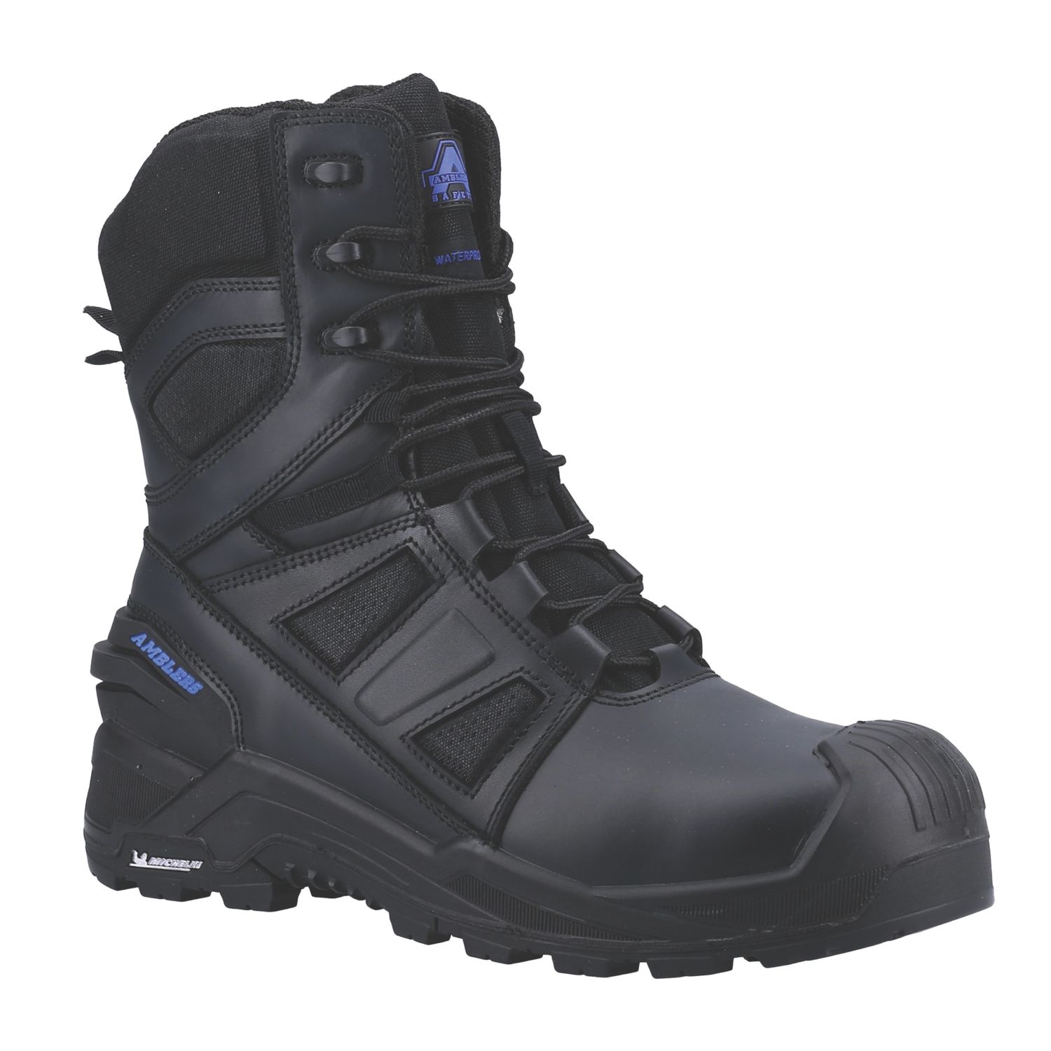Amblers 981C Centurion Size 11 Black Waterproof Safety Boots (484VU)