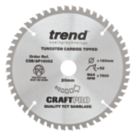 Trend CraftPro CSB/AP16052 Aluminium Plunge Saw Blade 160mm x 20mm 52T