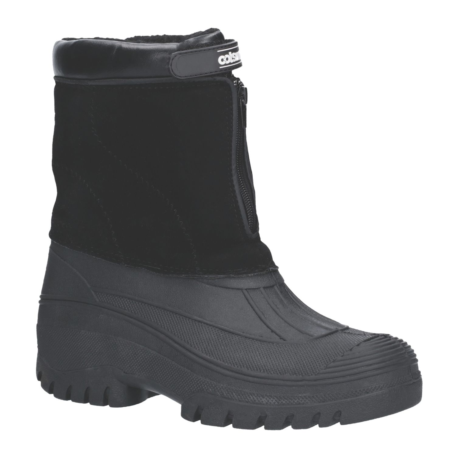 Cotswold Venture Size 7 Black Non Safety Wellies (484XN)
