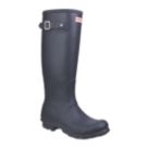 Hunter Original Tall Size 6 Womens Navy Non Safety Wellies