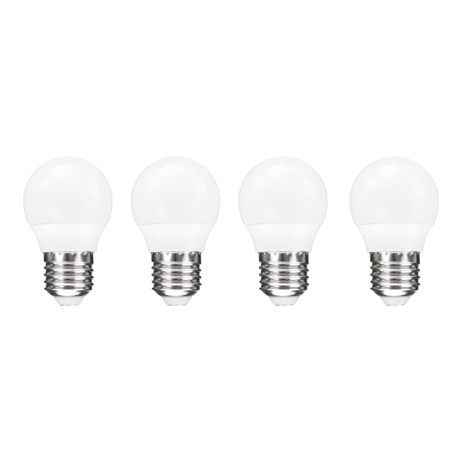 Essentials E27 Mini Globe LED Light Bulb 250lm 2.2W 4 Pack (484YY)