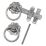 Garden Gate Ring Latch Zinc-Plated 152mm