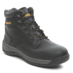 DeWalt Bolster Safety Boots Black Size 10 - Screwfix