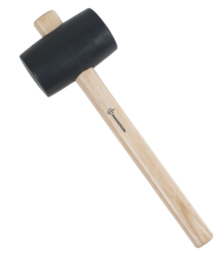 Magnusson  Black Head Rubber Mallet 16oz (0.45kg)
