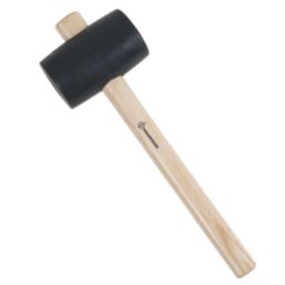 Magnusson  Black Head Rubber Mallet 16oz (0.45kg)