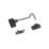 GateMate Cabin Hook  Black  150mm