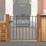 Apollo Wenlock Low Gate Black 853mm x 900mm