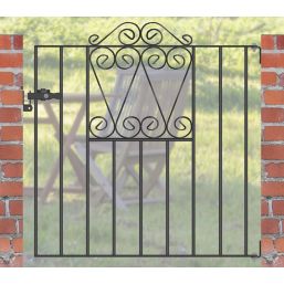 Apollo Wenlock Low Gate Black 853mm x 900mm