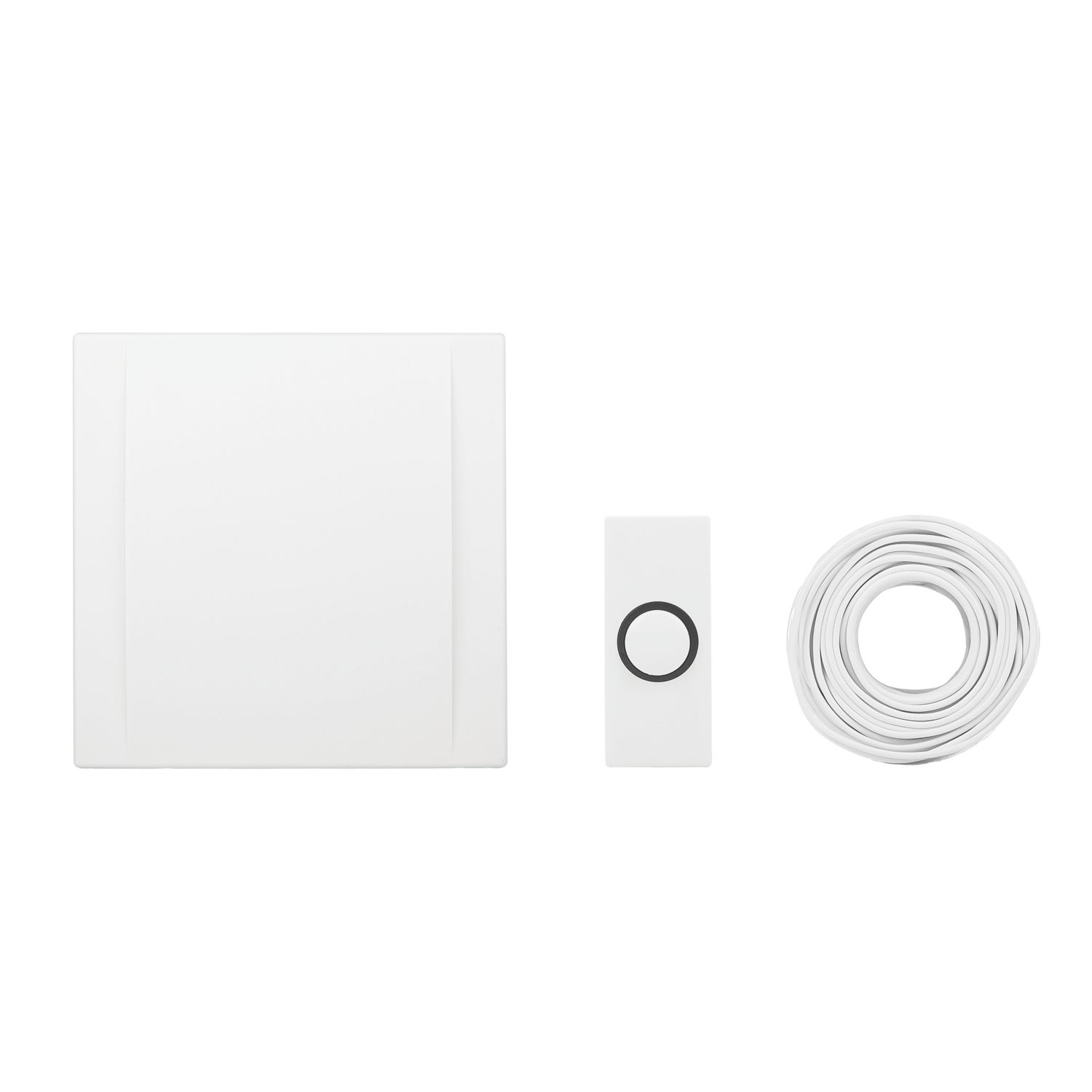 Byron 720 Wired Doorbell Kit White (485EC)