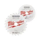 Milwaukee  Wood Circular Saw Blades 190mm x 30mm 24/48T 2 Pieces