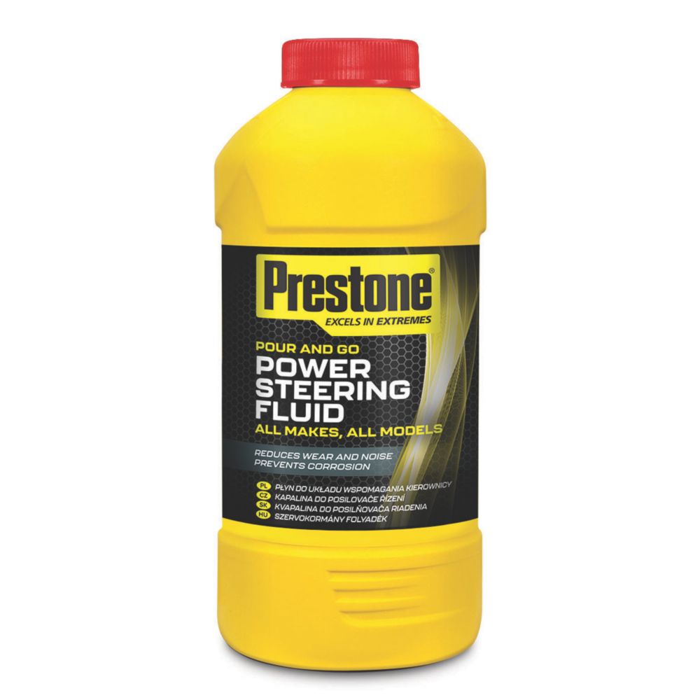 Prestone Power Steering Fluid 355ml Screwfix