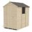 Forest  4' x 6' (Nominal) Apex Overlap Timber Shed