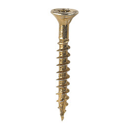Timco C2 Clamp-Fix TX Double-Countersunk  Multipurpose Clamping Screws 5mm x 40mm 200 Pack