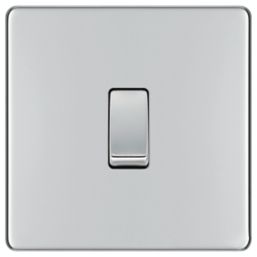 LAP  20A 16AX 1-Gang 2-Way Light Switch  Polished Chrome