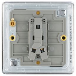 LAP  20A 16AX 1-Gang 2-Way Light Switch  Polished Chrome
