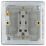 LAP  20A 16AX 1-Gang 2-Way Light Switch  Polished Chrome