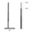 AVF  Universal Replacement TV Legs Adjustable Height & Width Up to 100"