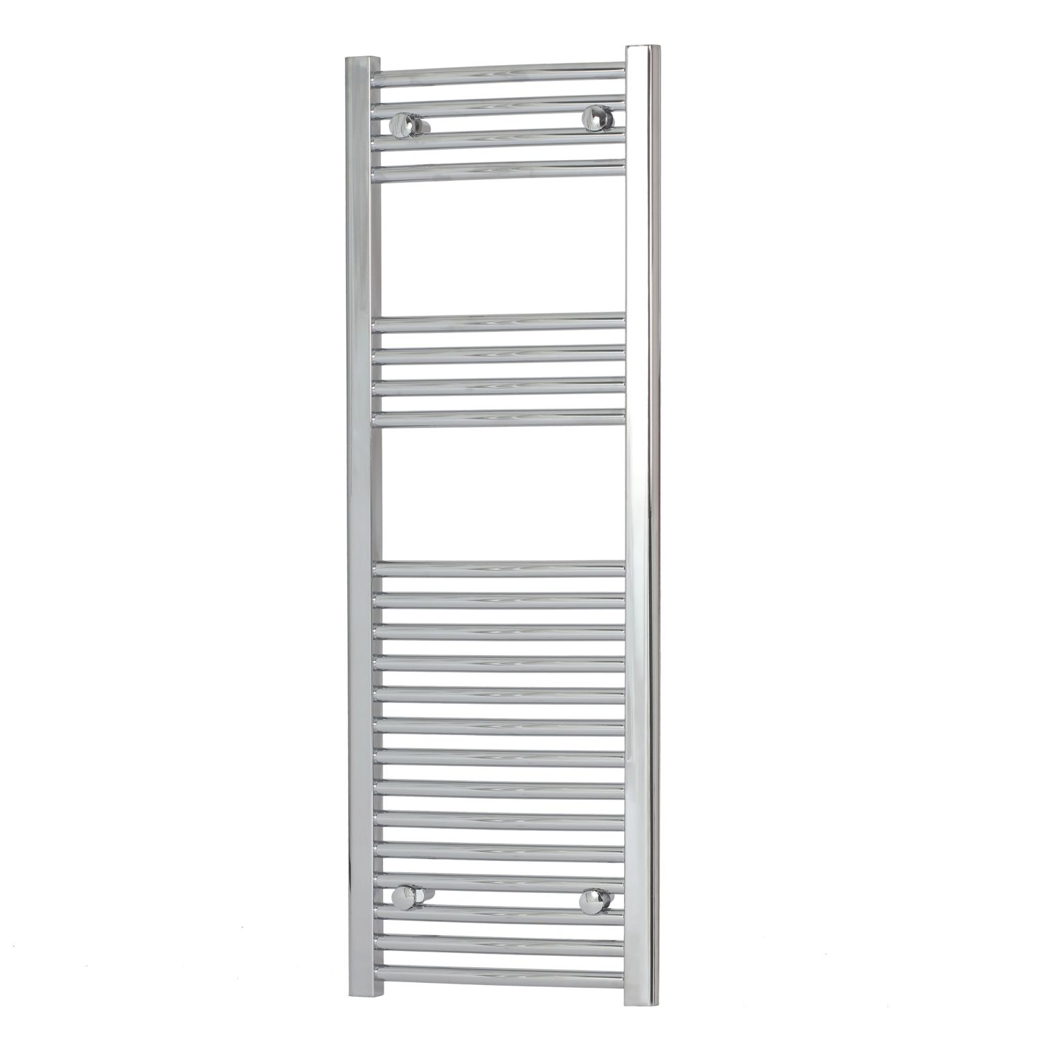 Flomasta 1200mm x 400mm 1058BTU Chrome Curved Towel Radiator (485RV)