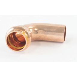 Conex Banninger B Press Gas  Copper Press-Fit Adapting 90° Bends 22mm x 22mm 10 Pack