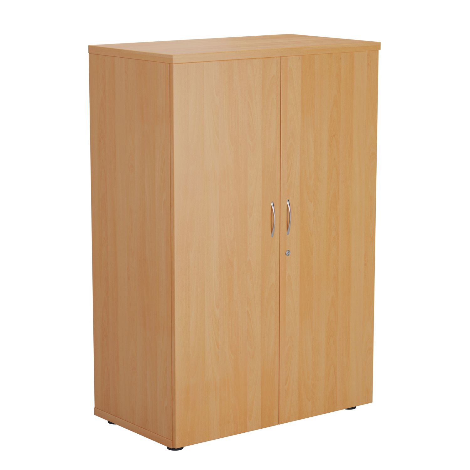 TC Group 3-Shelf Cupboard Beech 800mm x 1200mm (485TT)