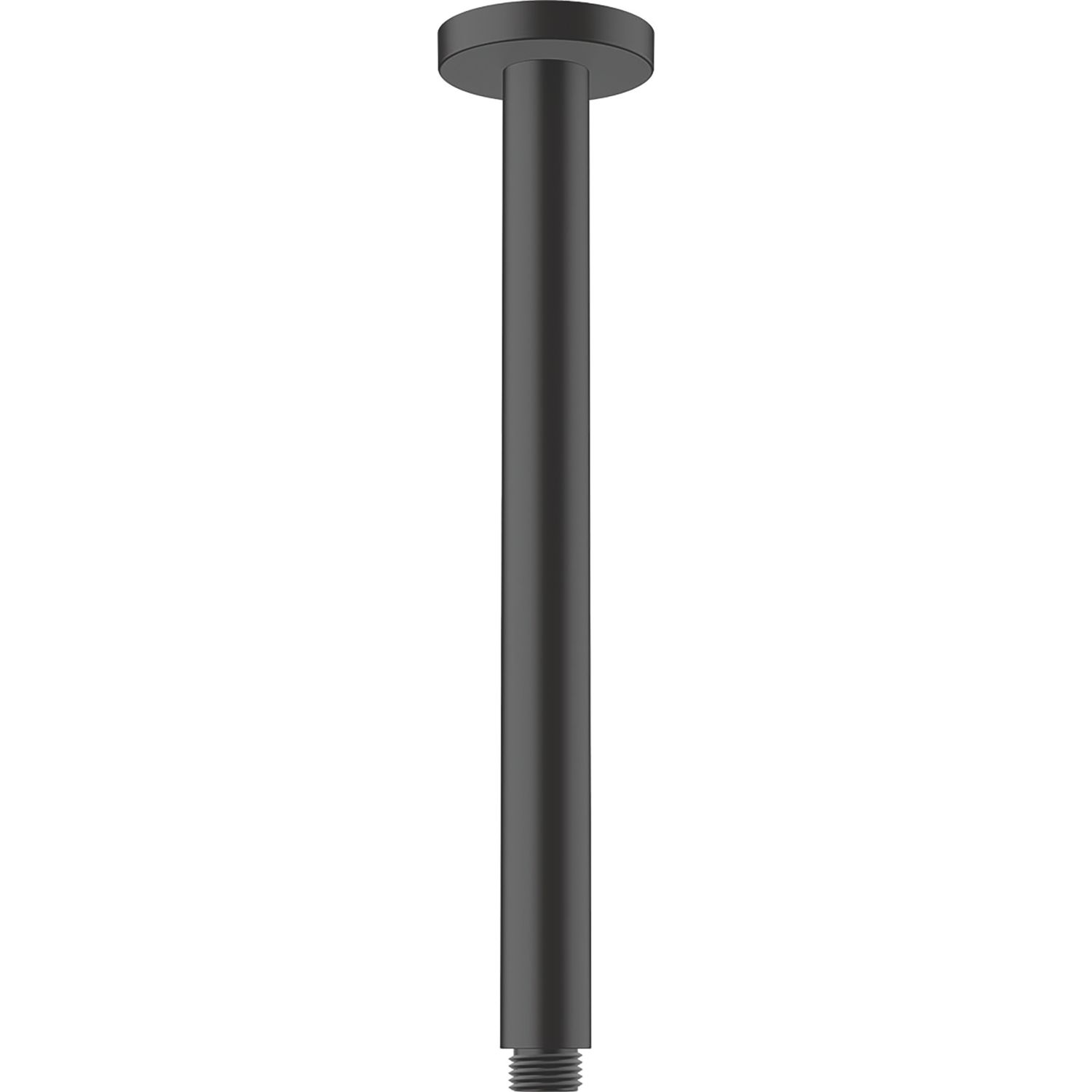 Hansgrohe Vernis Blend Shower Arm Matt Black 300mm x 26mm (485VG)