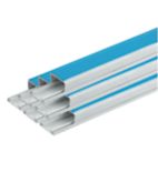 Deta TTE uPVC White Self-Adhesive Mini Trunking 25mm x 16mm x 2m