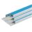 Deta TTE uPVC White Self-Adhesive Mini Trunking 25mm x 16mm x 3m 20 Pack