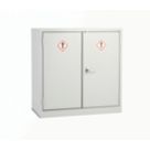 Barton  1-Shelf COSHH Cabinet  Grey 915mm x 457mm x 915mm