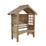 Forest Cadiz 4' 6" x 2' (Nominal) Apex Timber Arbour