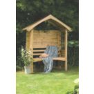 Forest Cadiz 4' 6" x 2' (Nominal) Apex Timber Arbour