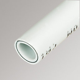 Push-Fit PE-X Barrier Pipe 10mm x 50m White