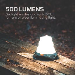 Nebo Galileo Air 500  LED Collapsible Lantern Black 500lm