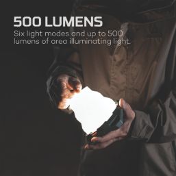 Nebo Galileo Air 500  LED Collapsible Lantern Black 500lm